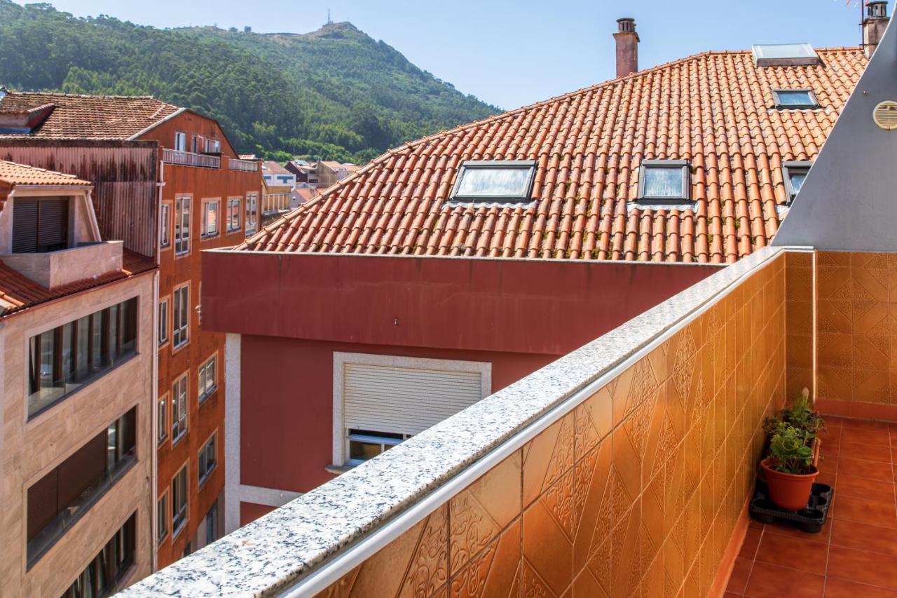 Atico Mirador Santa Tecla A Guarda Apartment ภายนอก รูปภาพ